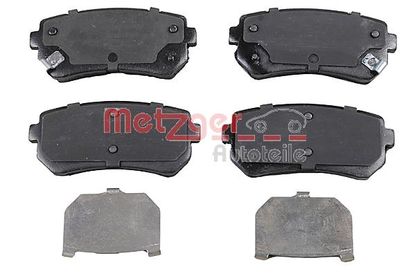 METZGER 1170912 GREENPARTS Bremsbelagsatz, Scheibenbremse